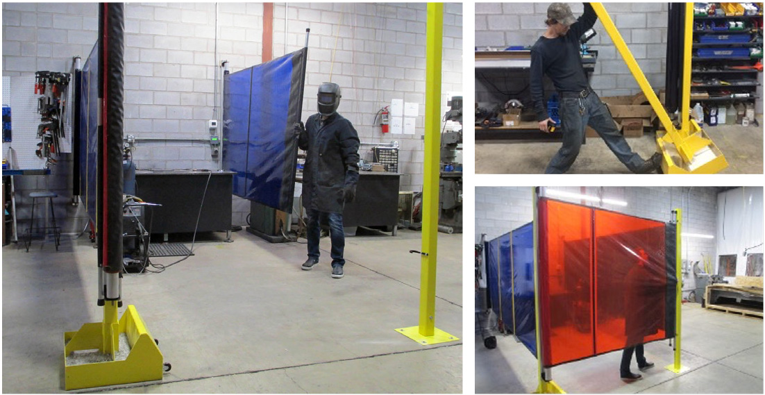 ClearVIEW Retractable Weld Screen Messer Canada Inc.